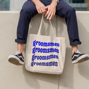 “Groomsmen” Canvas Tote