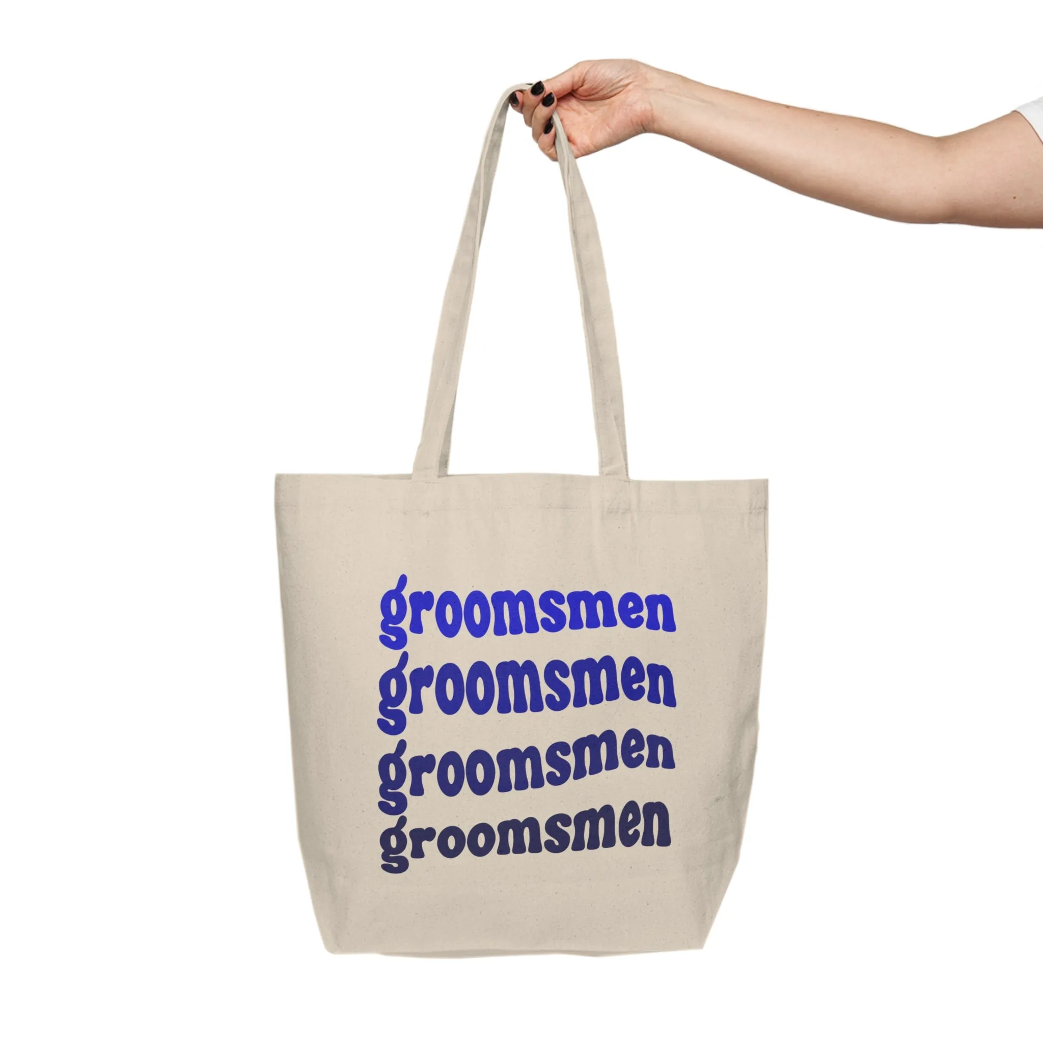 “Groomsmen” Canvas Tote