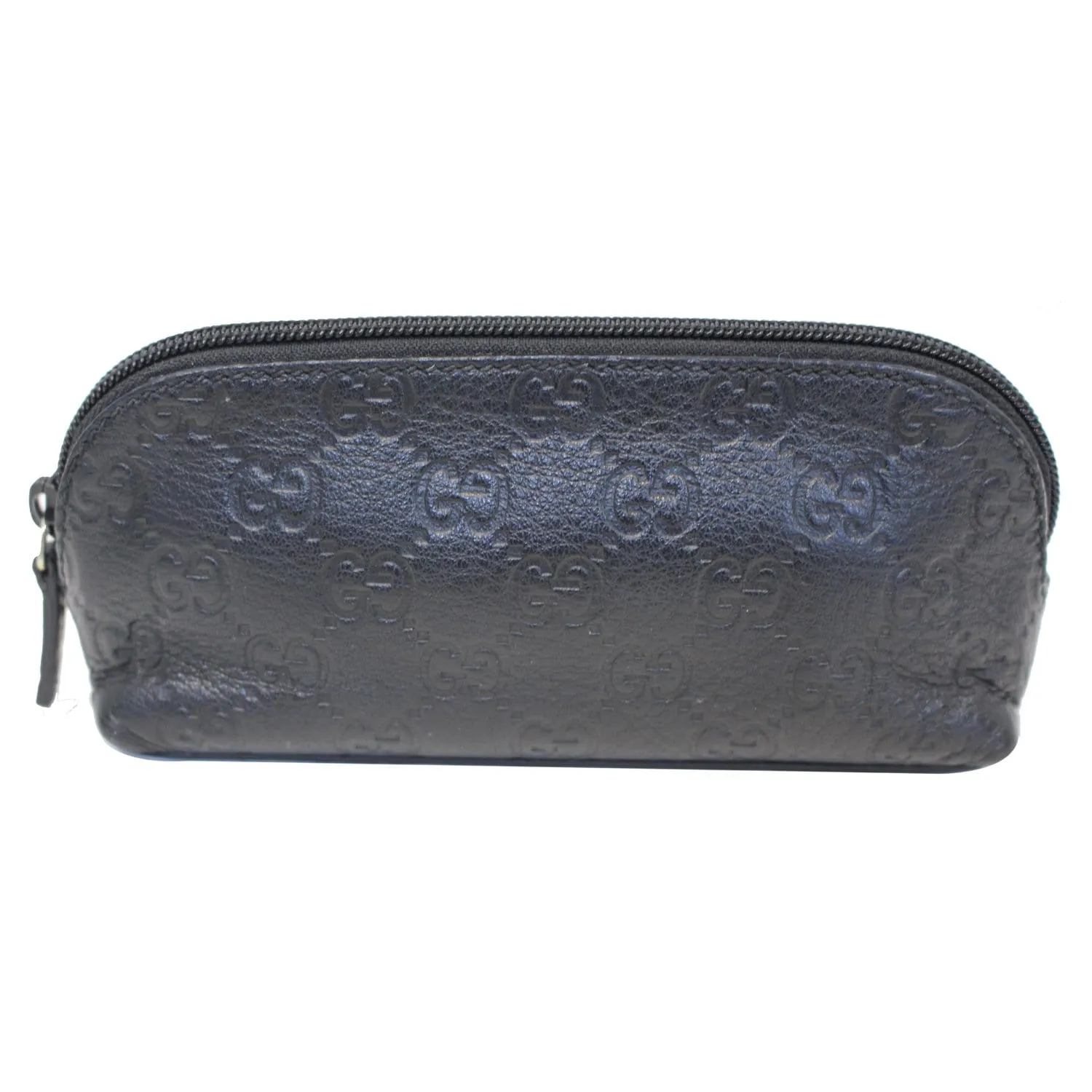 GUCCI Guccissima Cosmetic Case Bag Black 272367