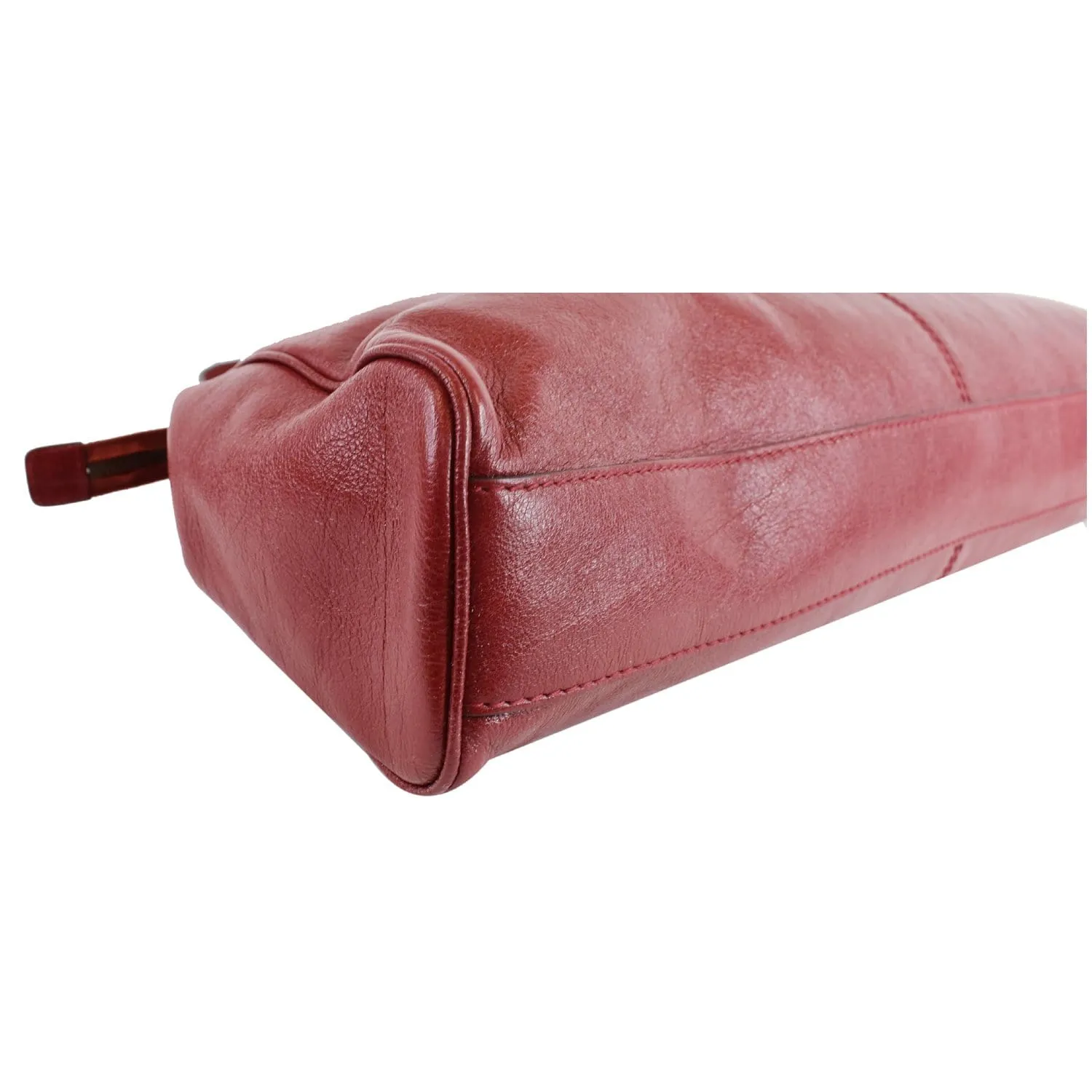 GUCCI Large Re(Belle) Calfskin Top Handle Bag Red 515937