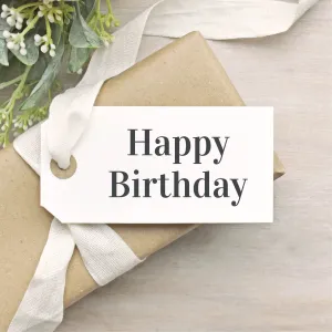 Happy Birthday Simple Rubber Stamp