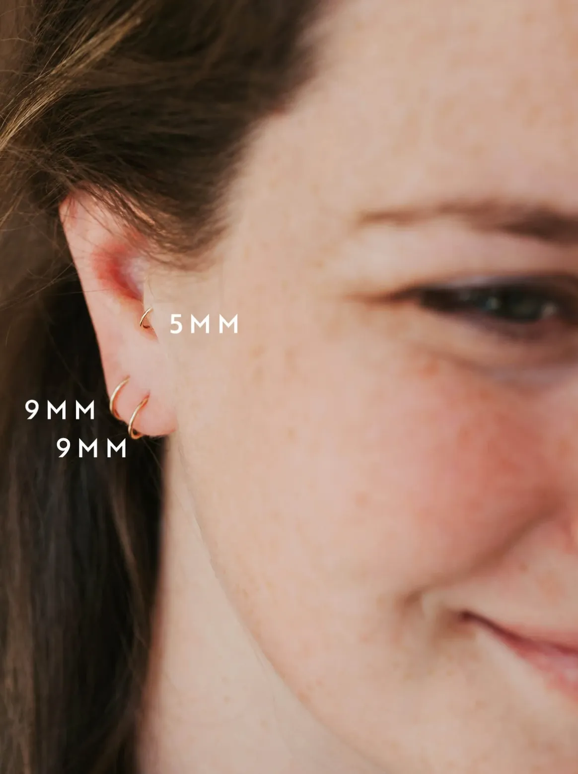 HELLO ADORN TINY HOOPS | SILVER   GOLD