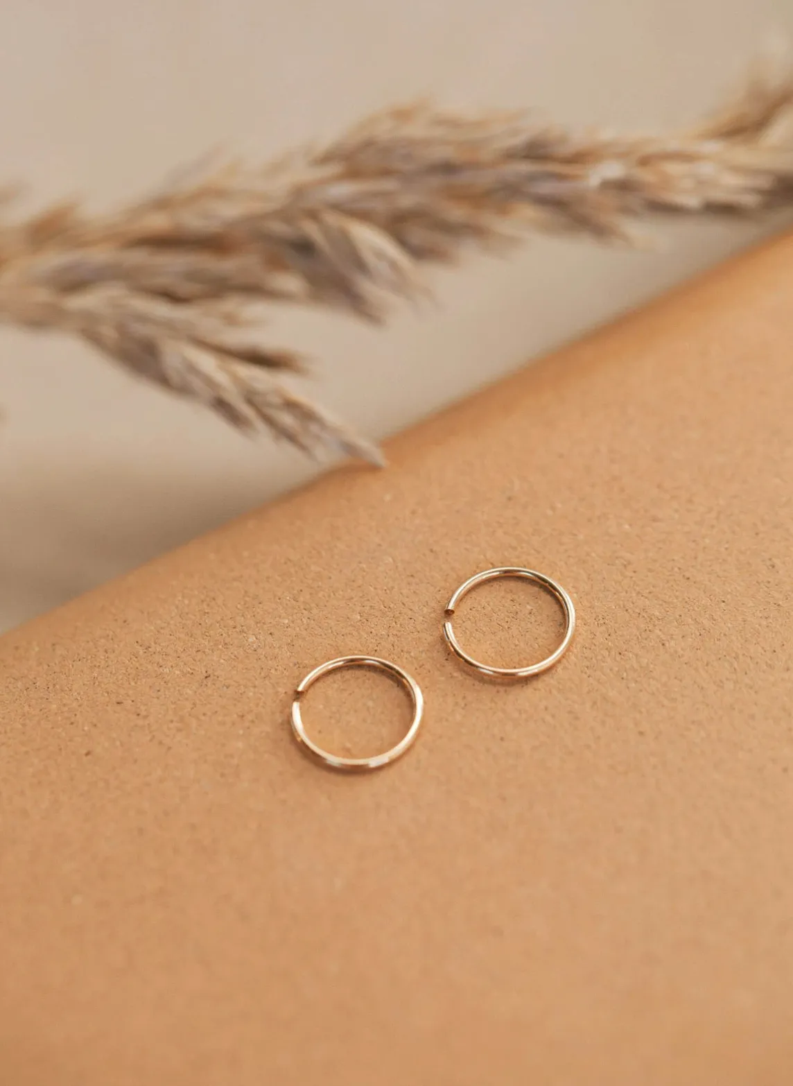 HELLO ADORN TINY HOOPS | SILVER   GOLD
