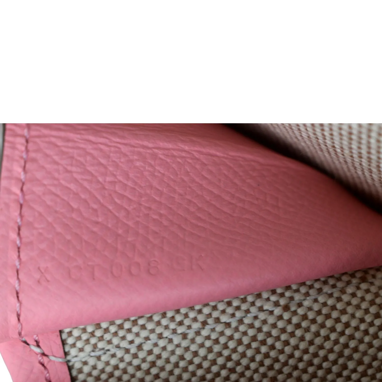 HERMES Jige Elan Calfskin Leather Clutch Wallet Pink
