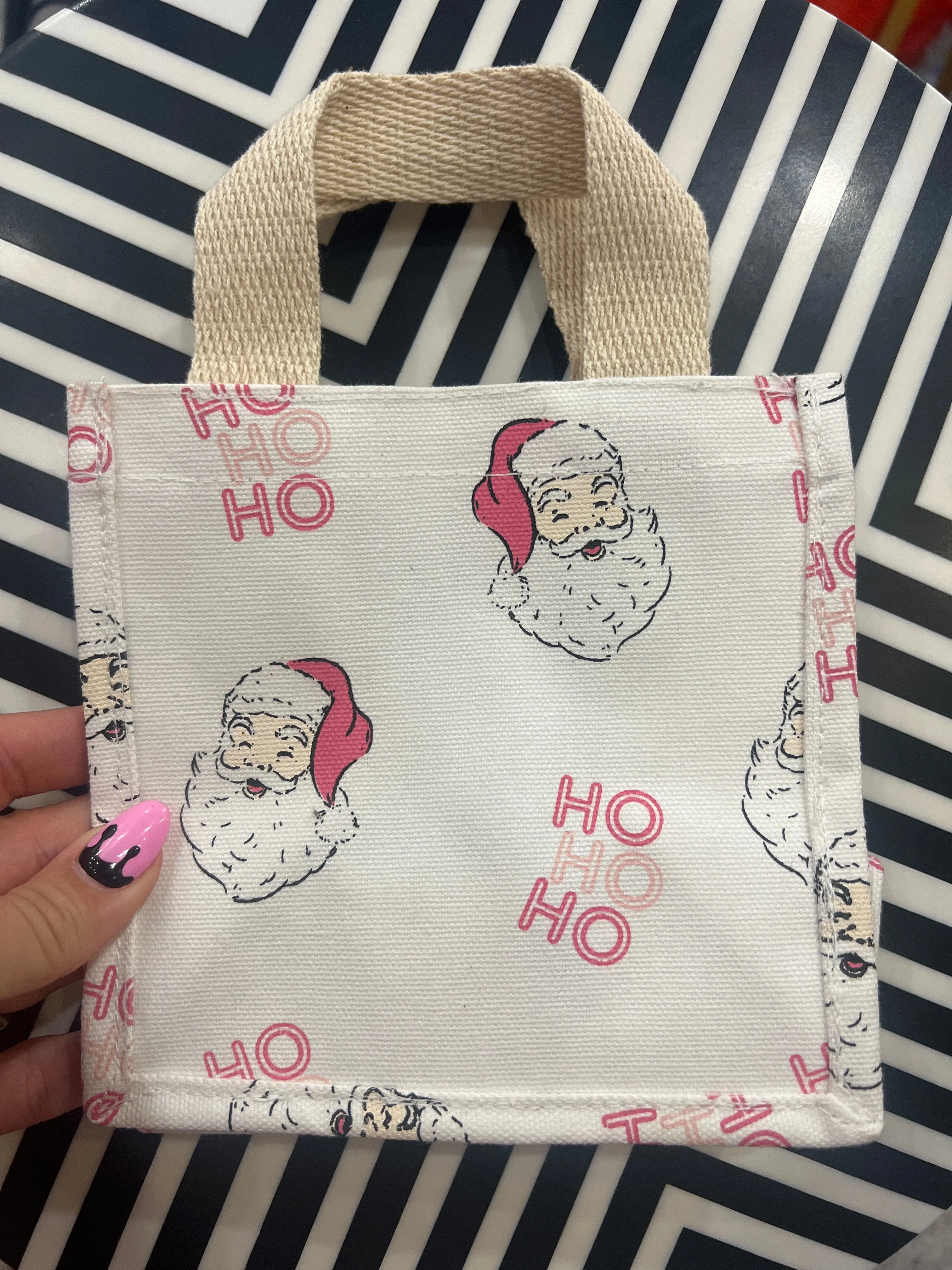 Ho Ho Ho Mini Gift Tote