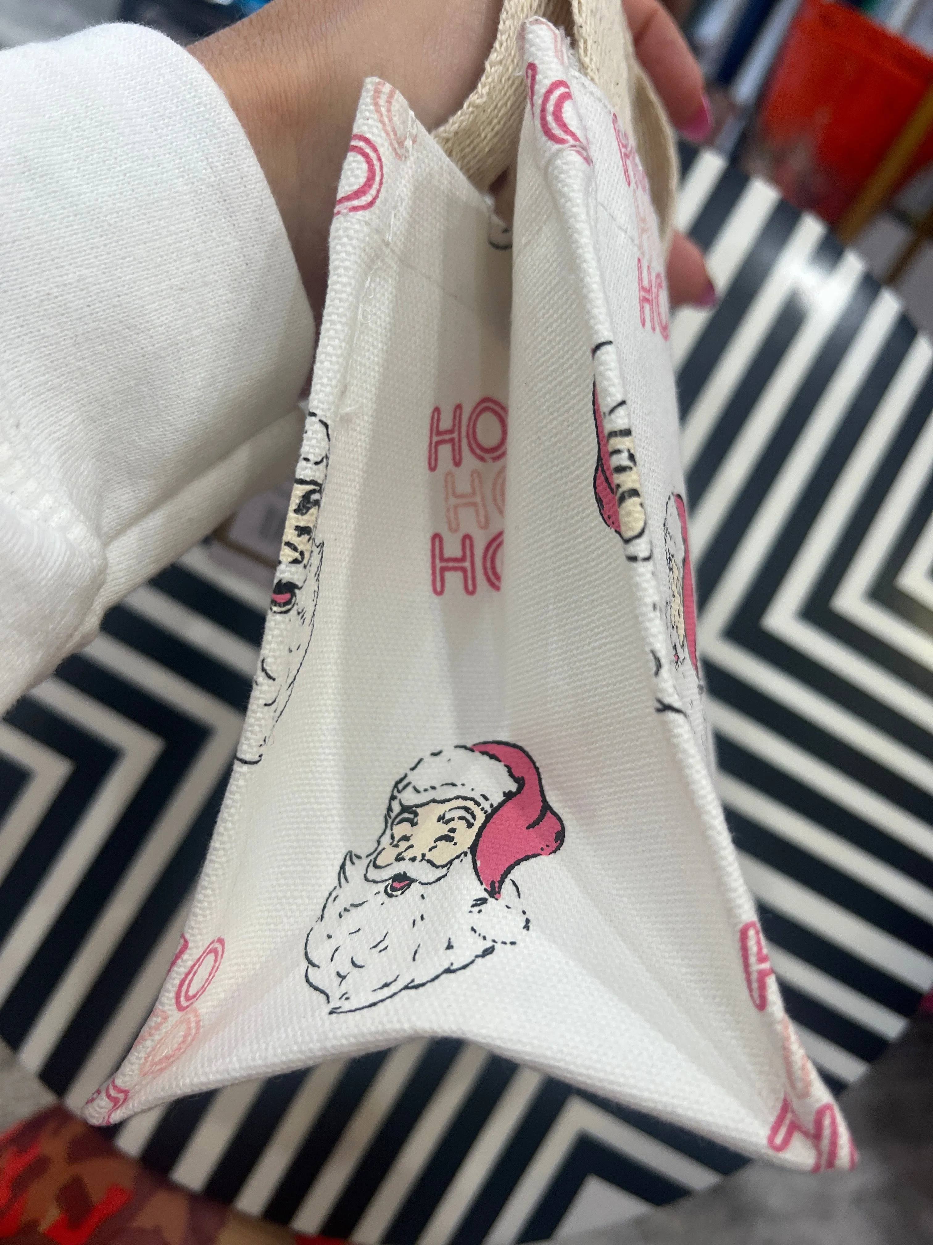 Ho Ho Ho Mini Gift Tote