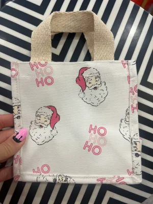 Ho Ho Ho Mini Gift Tote