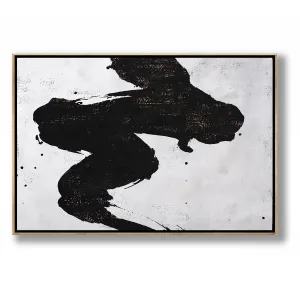 Horizontal abstract painting H28H