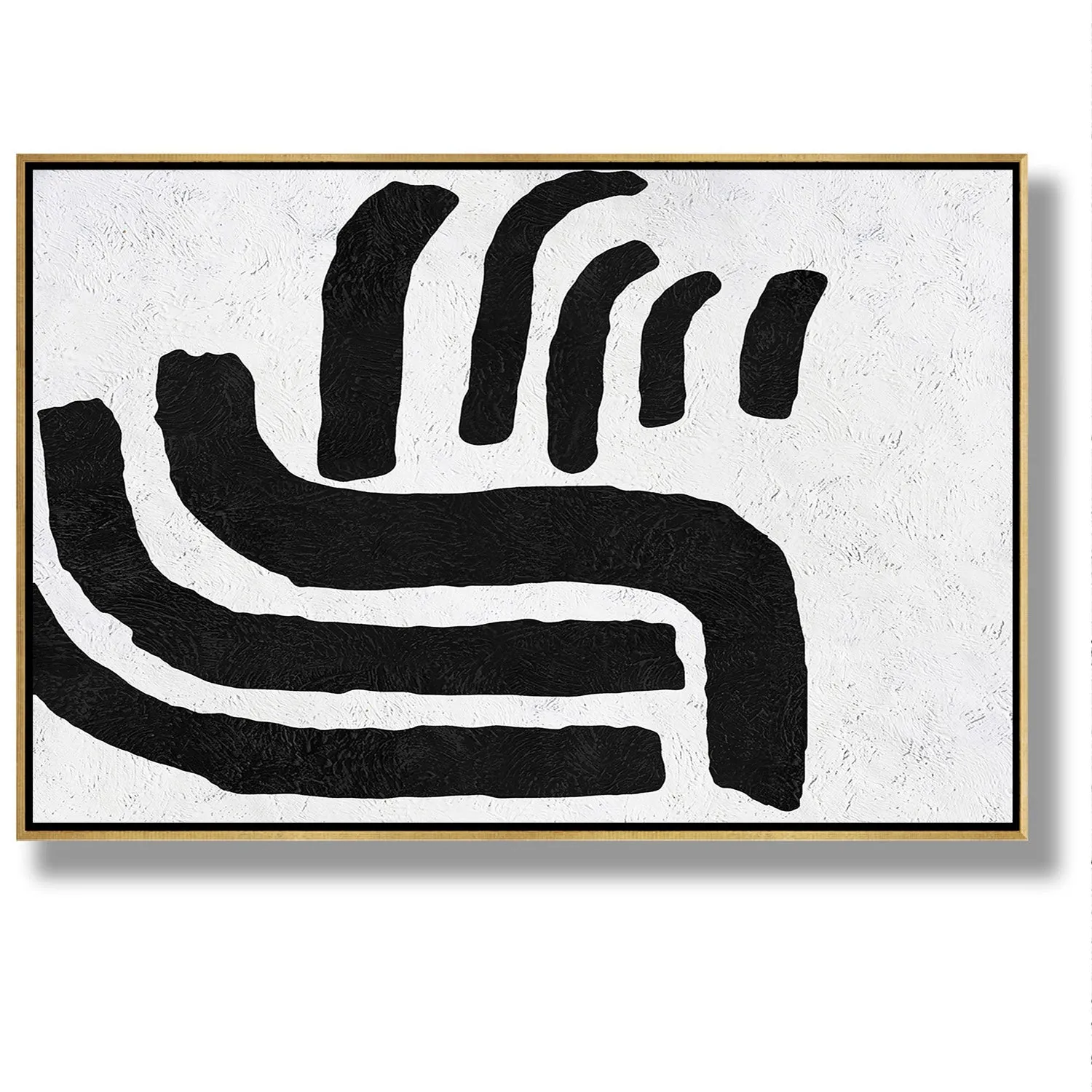 Horizontal Minimalist Landscape Art J158M1
