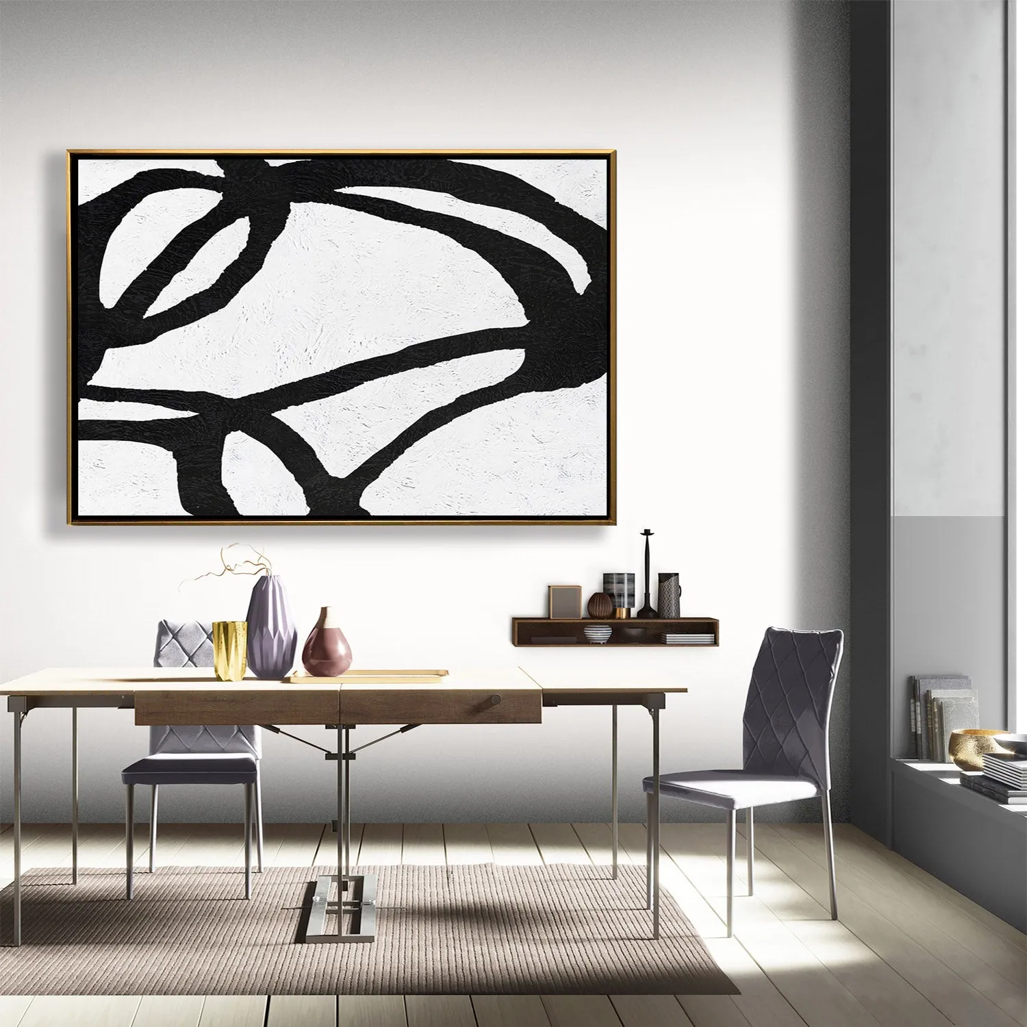 Horizontal Minimalist Painting J12M