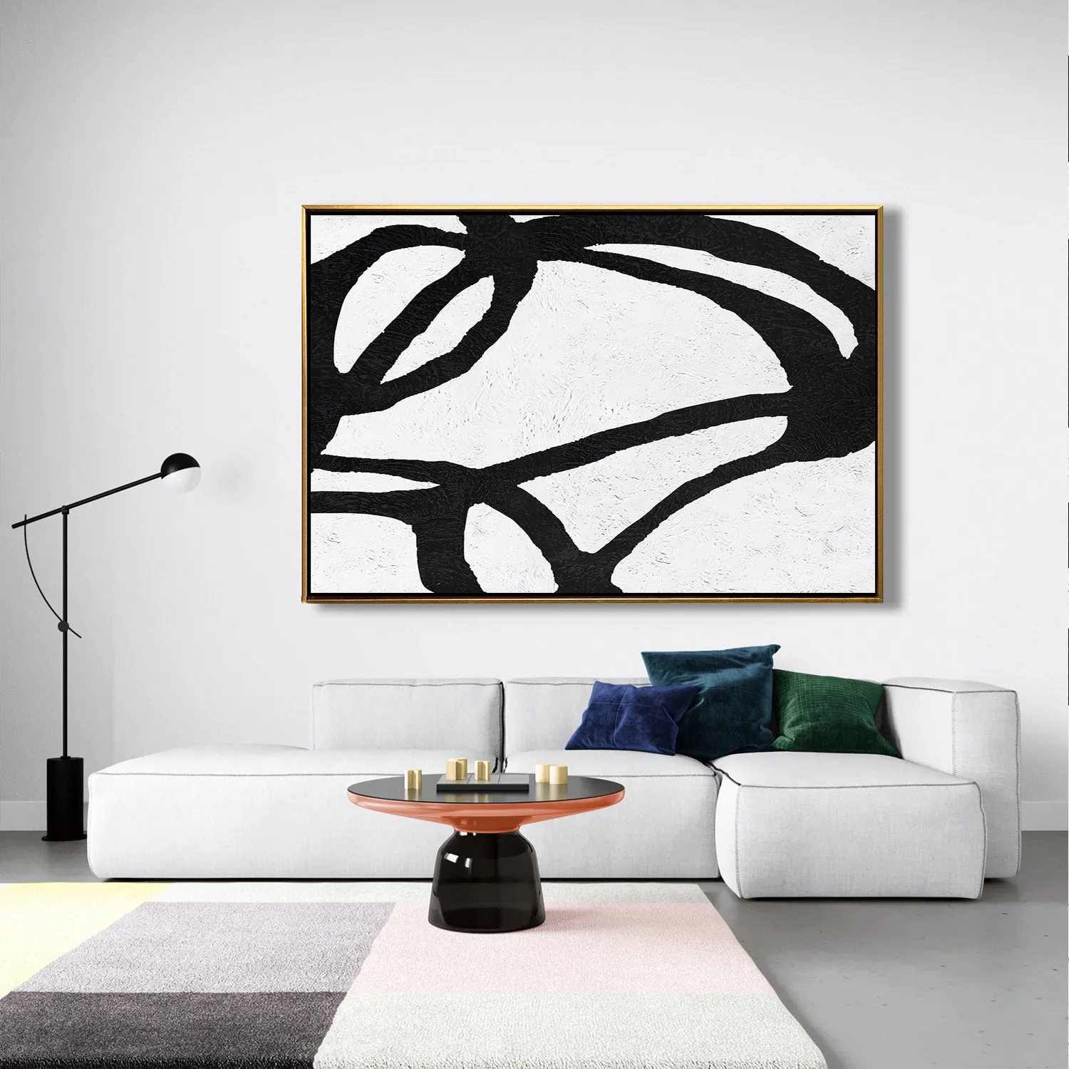 Horizontal Minimalist Painting J12M