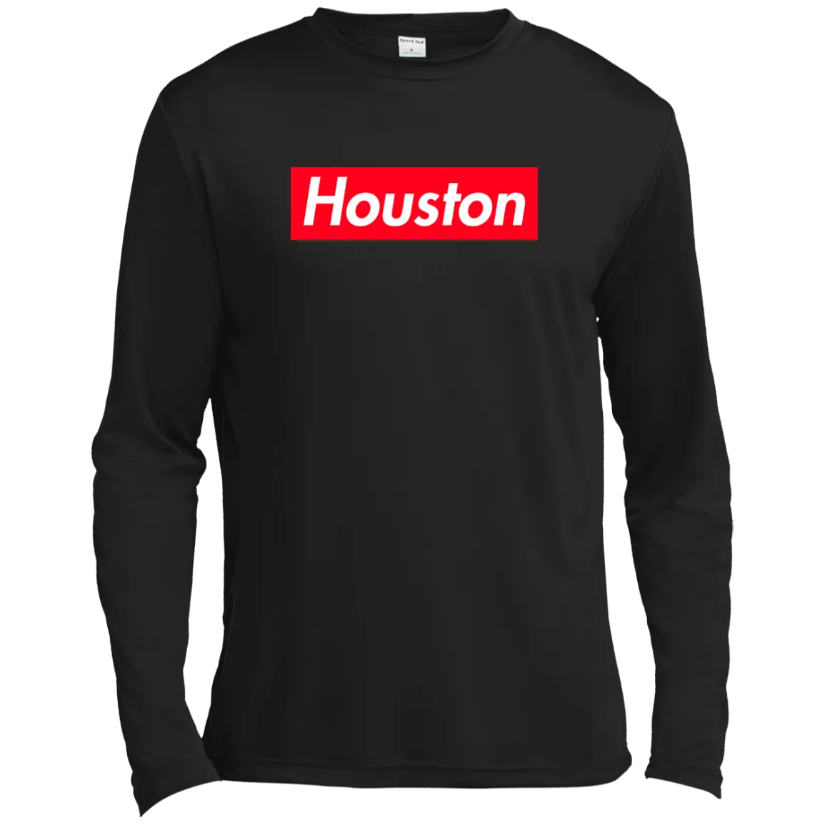 Houston Supreme Logo shirt, Long Sleeve