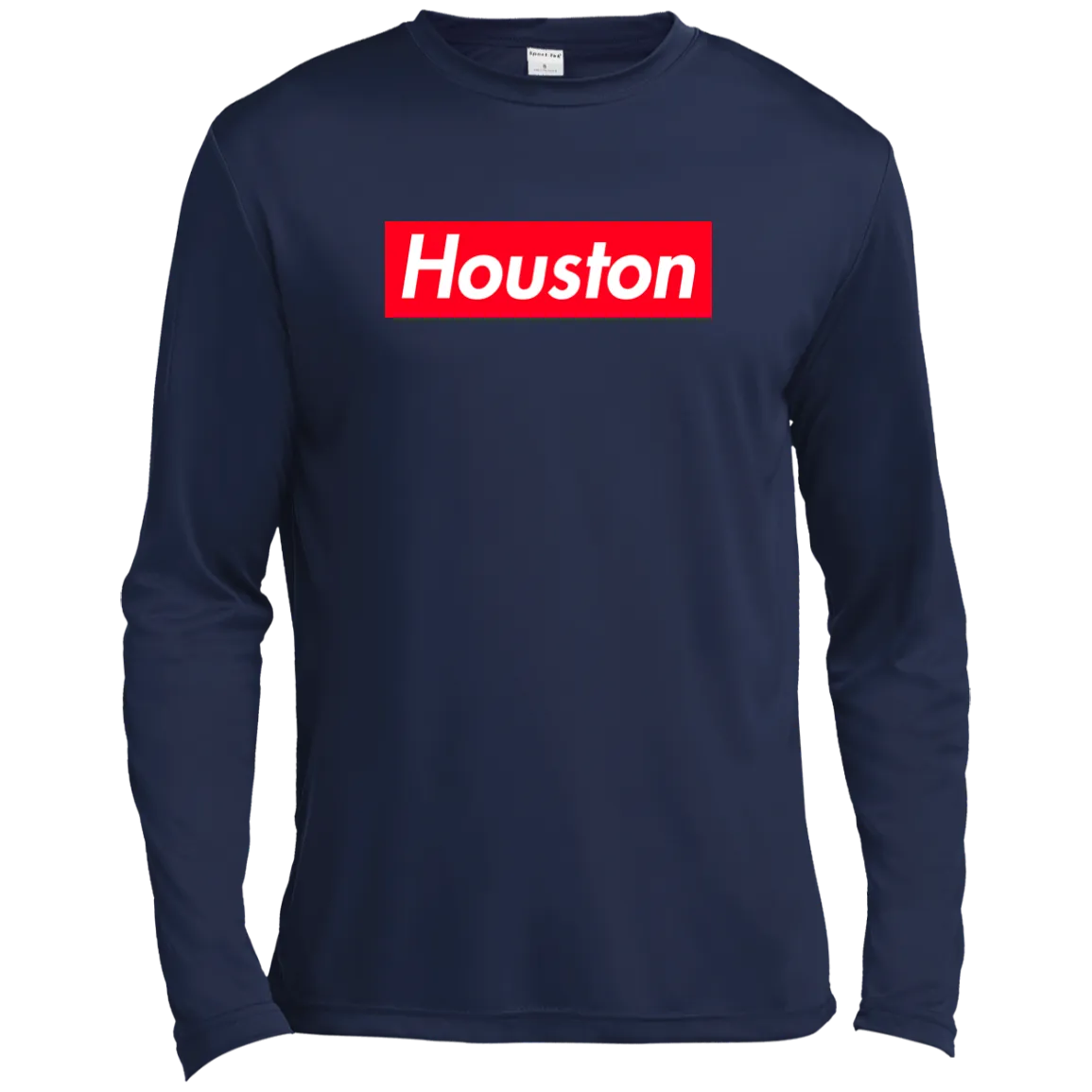 Houston Supreme Logo shirt, Long Sleeve