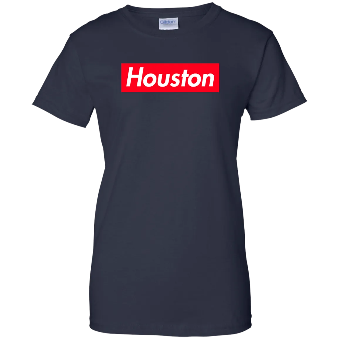 Houston Supreme Logo shirt, Long Sleeve
