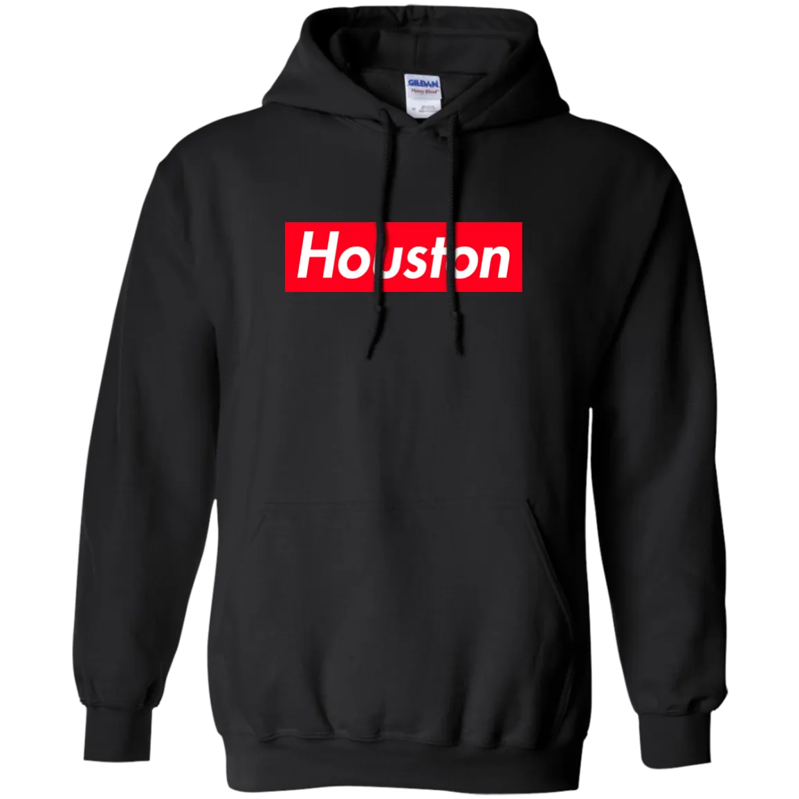 Houston Supreme Logo shirt, Long Sleeve