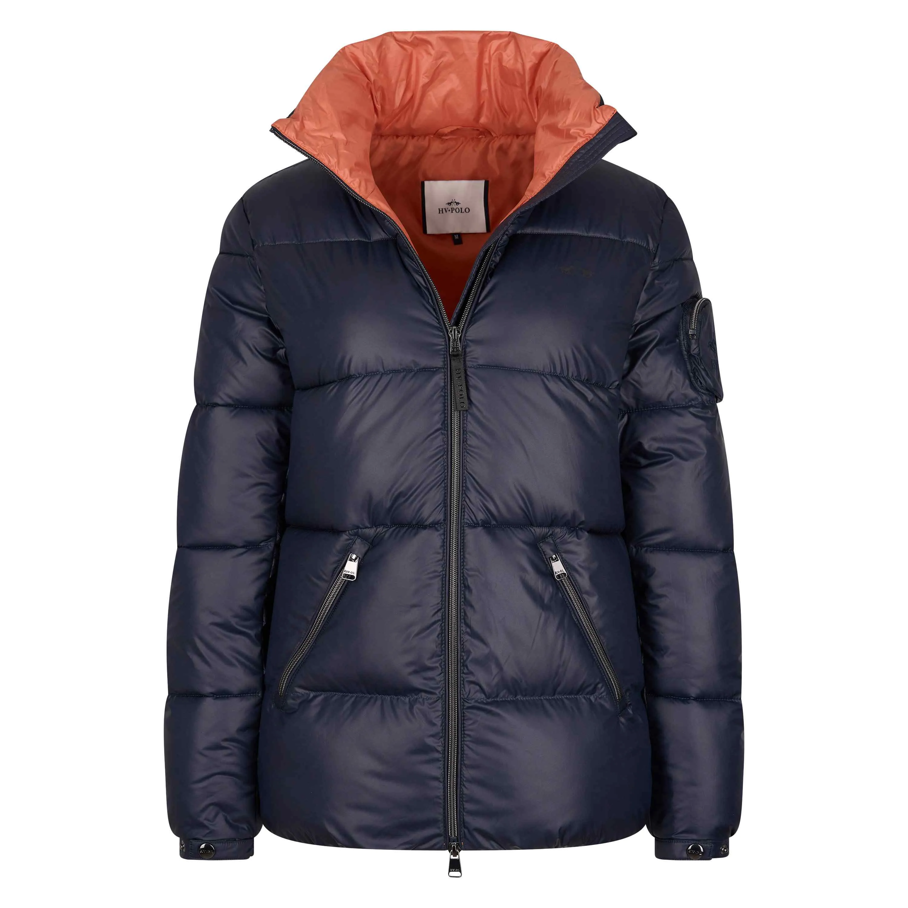 HV Polo Jacket Claire, elegant jacka med glansig pärleffekt