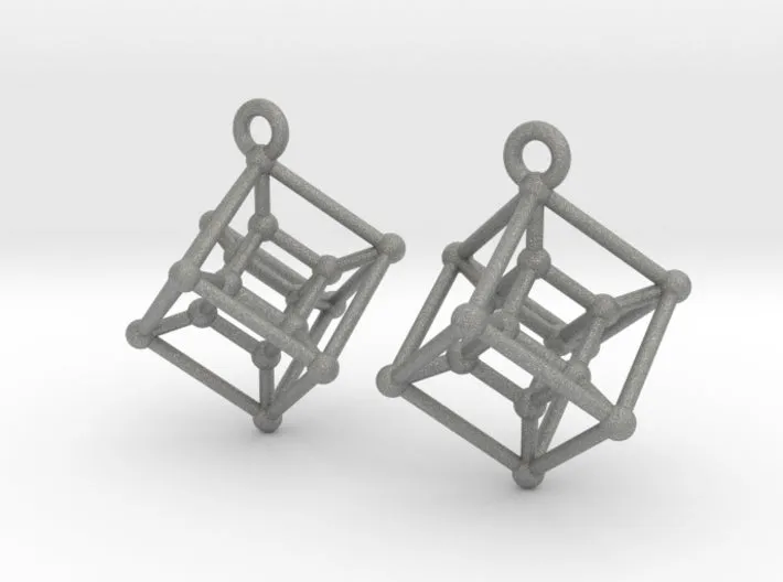 Hypercube Earrings (Nylon)