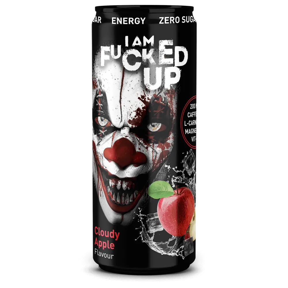 I Am Fucked Up Drink Cloudy Apple - 6x330ml.