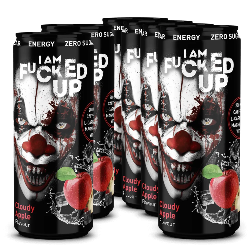 I Am Fucked Up Drink Cloudy Apple - 6x330ml.
