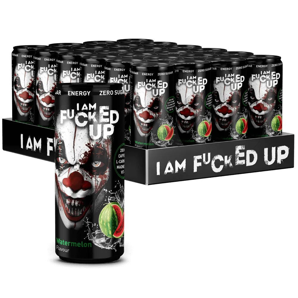 I Am Fucked Up Drink Watermelon - 24x330ml.
