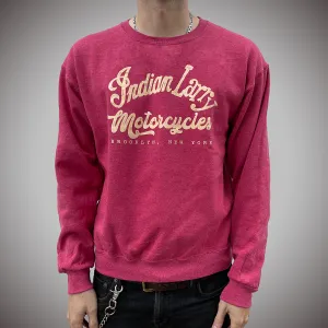 Indian Larry Vintage Red Crewneck