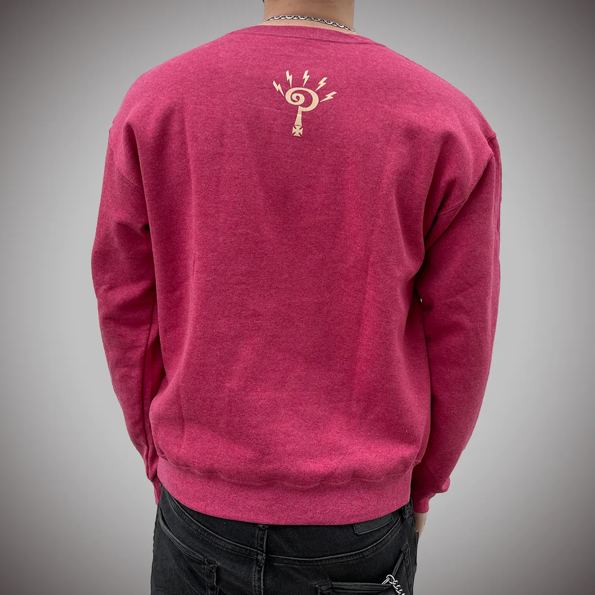 Indian Larry Vintage Red Crewneck