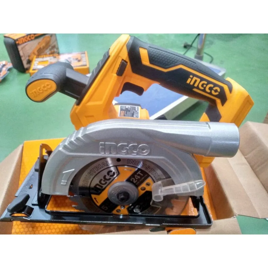 Ingco 7″ Cordless Lithium Ion Circular Saw 20V - CSLI1401