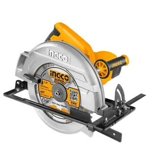 Ingco 9" Circular Saw 2200W with Adjustable Cutting Depth & Bevel – CS23522