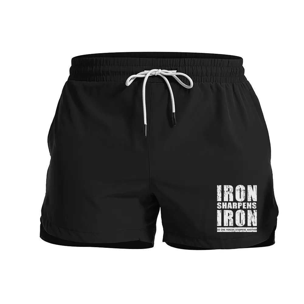 Iron Graphic Shorts