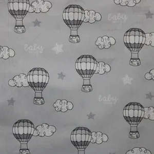 Isa Freedom Prints Grey 240CM