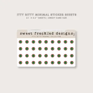 ITTY BITTY Apple Watch Rings Activity Workout Stickers