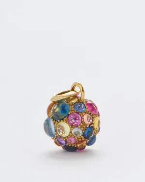 jelly bean orb pendant