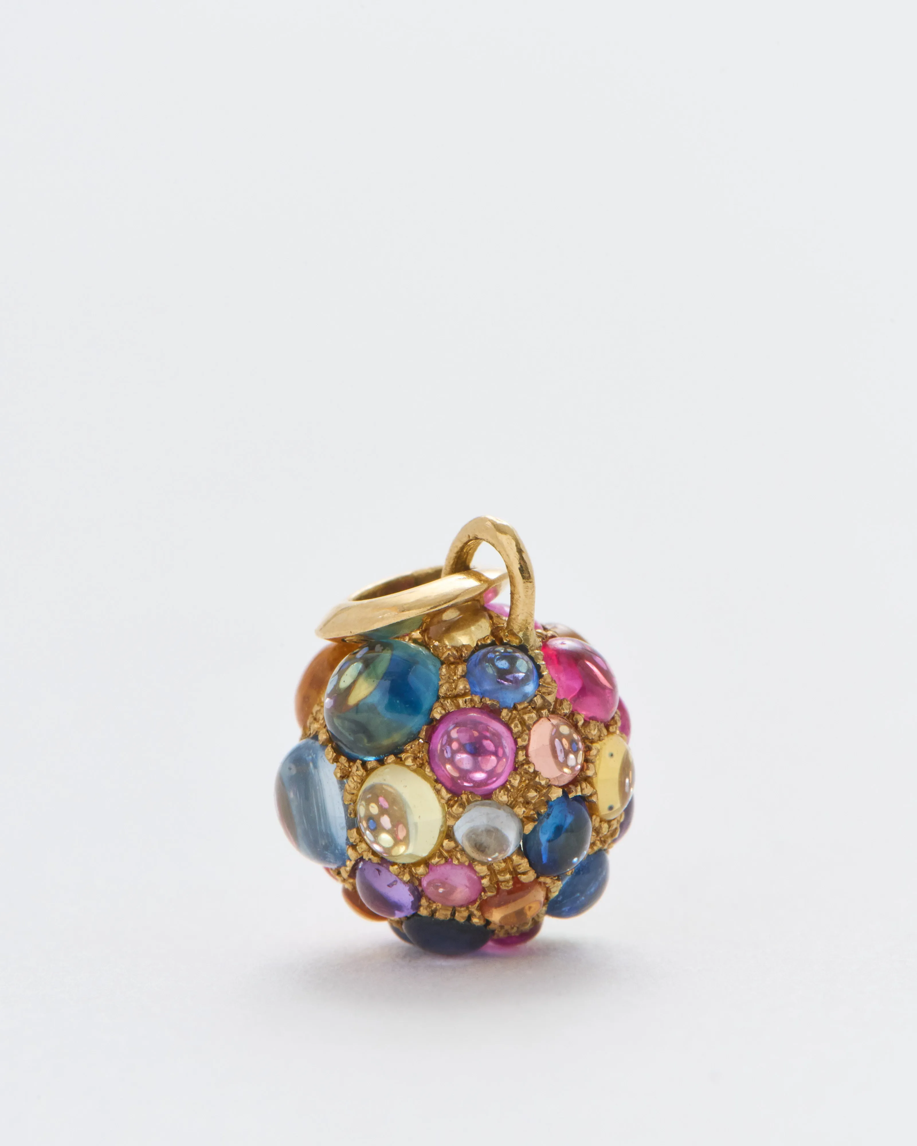 jelly bean orb pendant