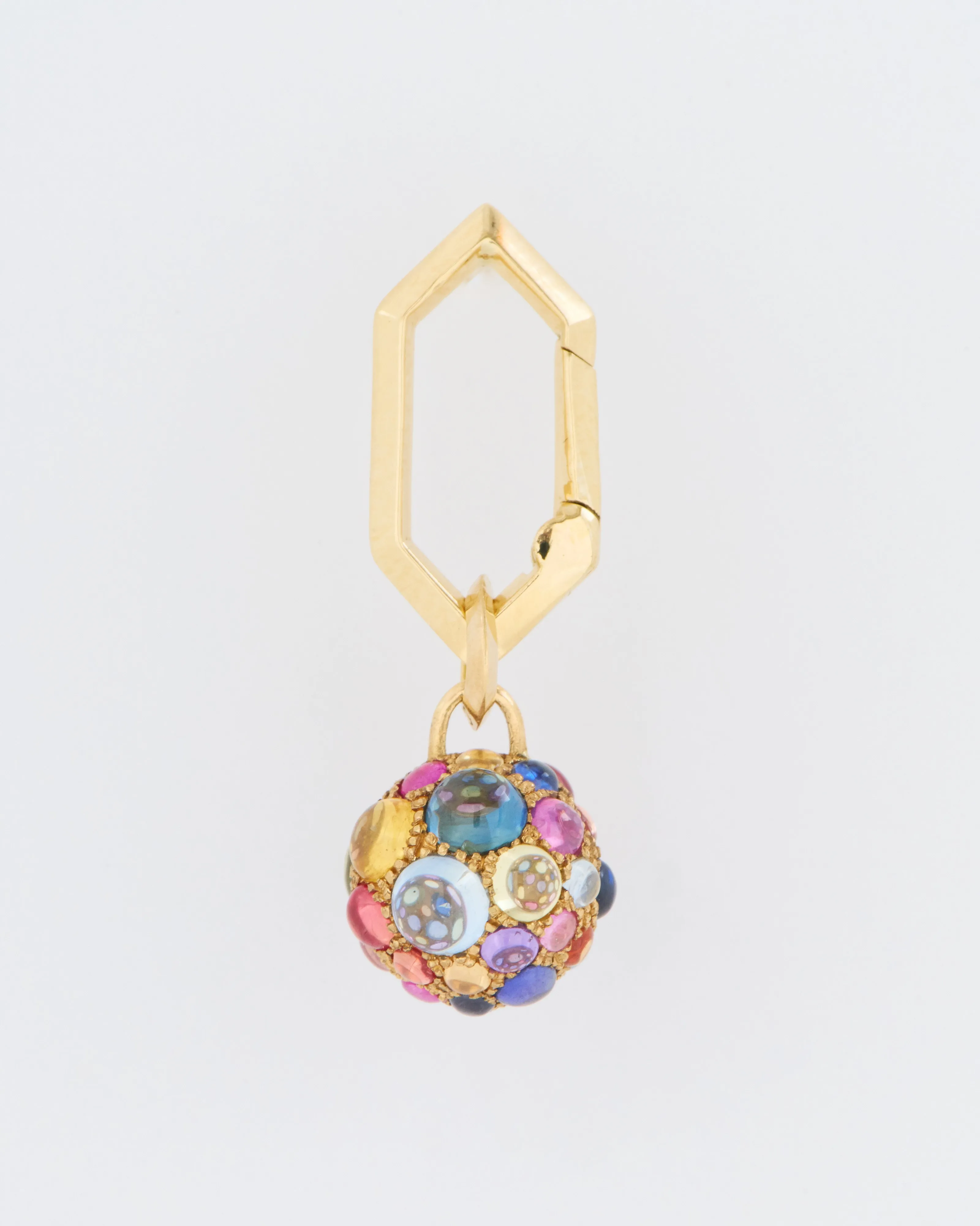 jelly bean orb pendant