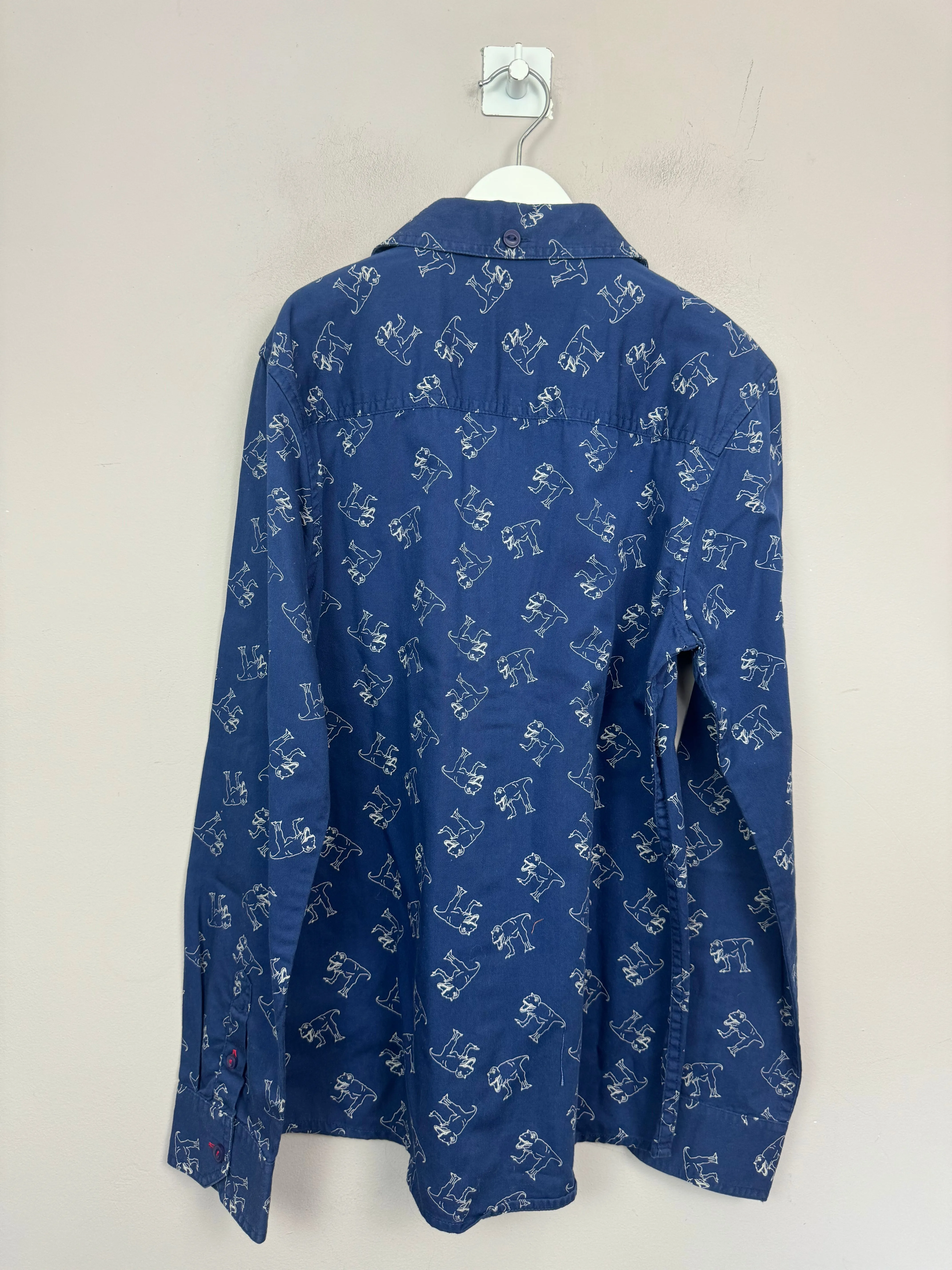 John Lewis T-Rex Print Shirt 11y