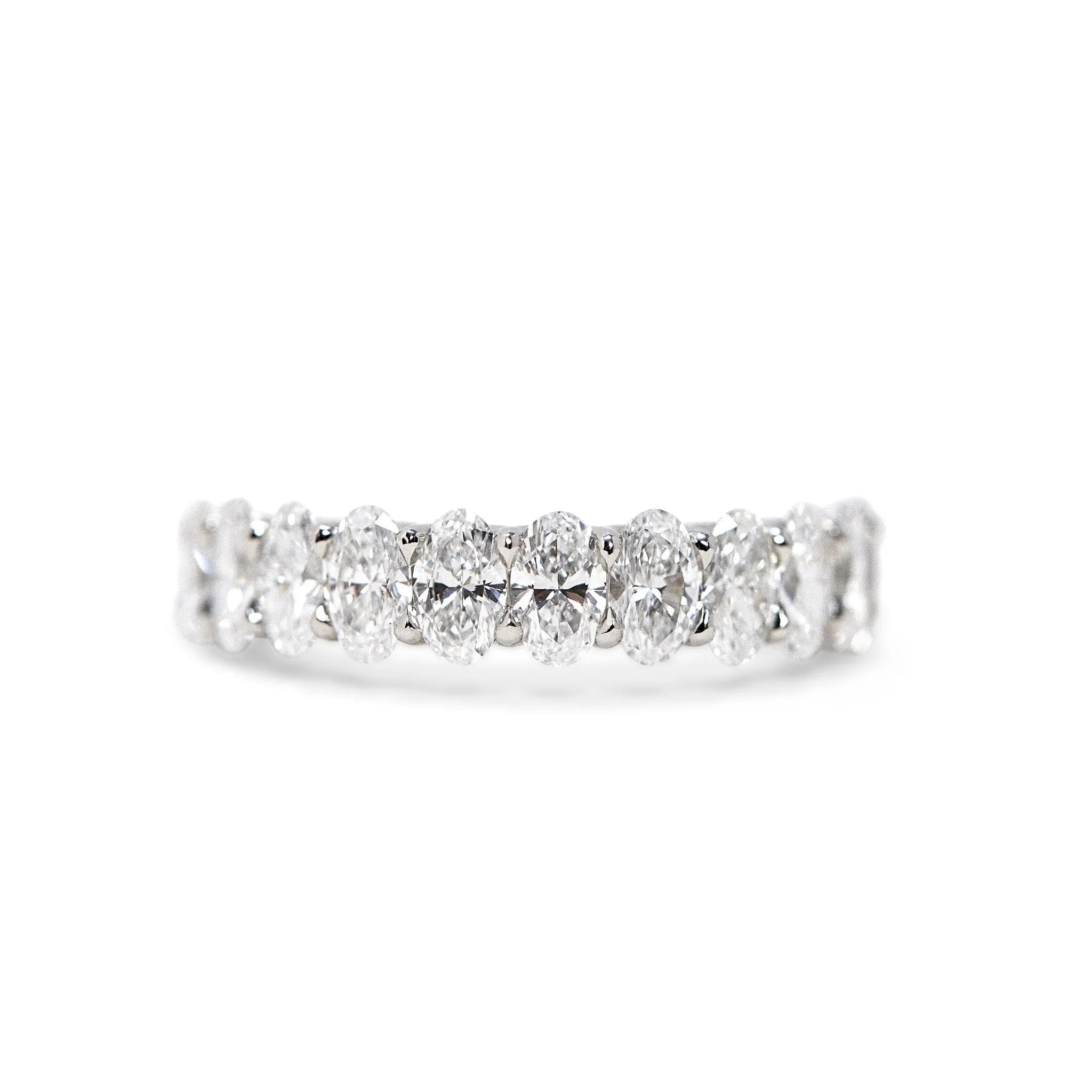 Jolene Oval Cut Diamond Band