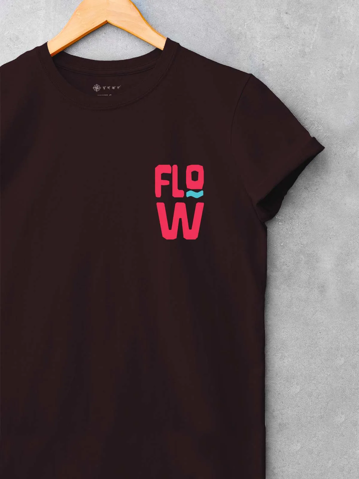 Just Flow With It ! | Backprint  T shirt