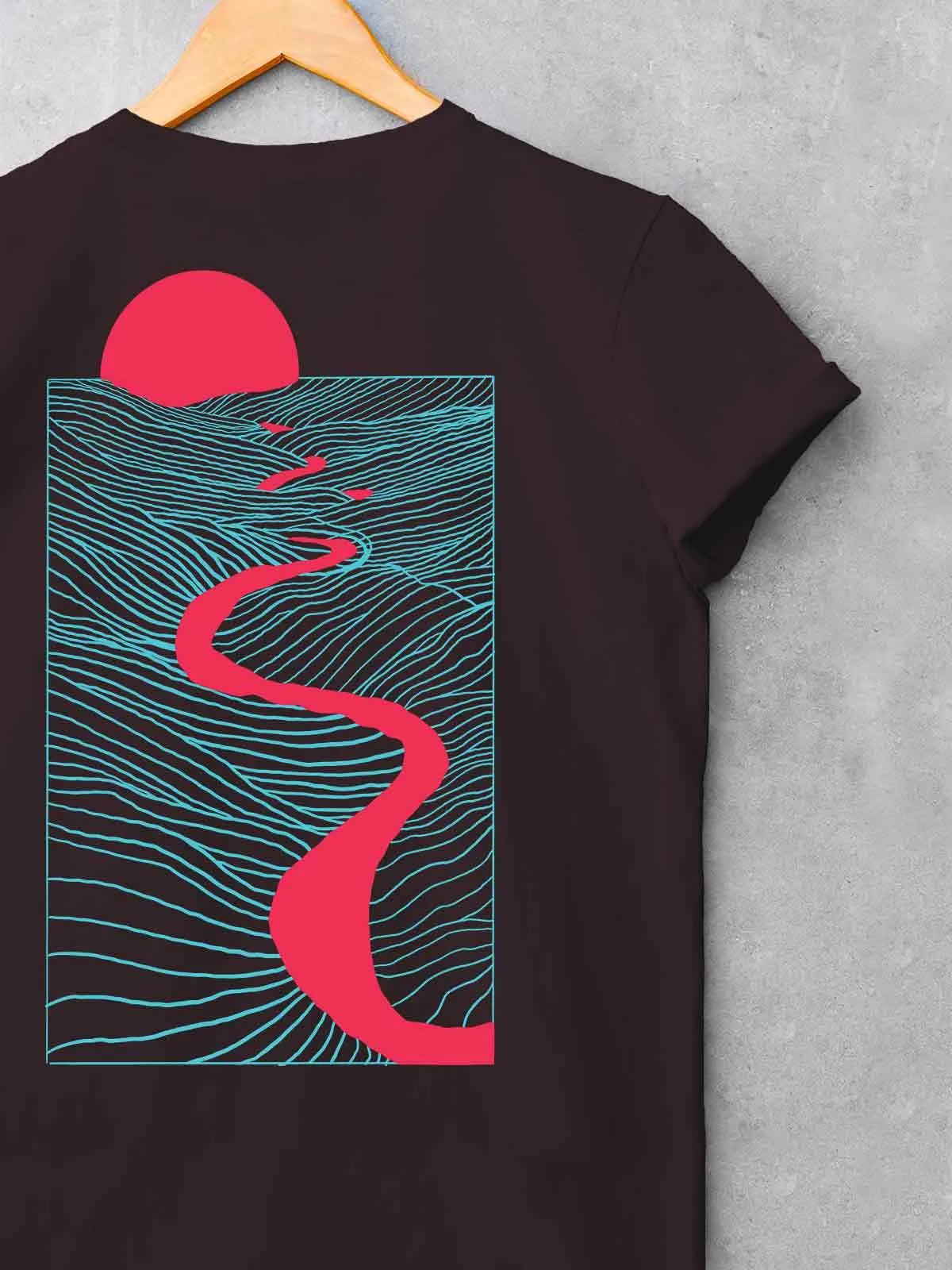 Just Flow With It ! | Backprint  T shirt