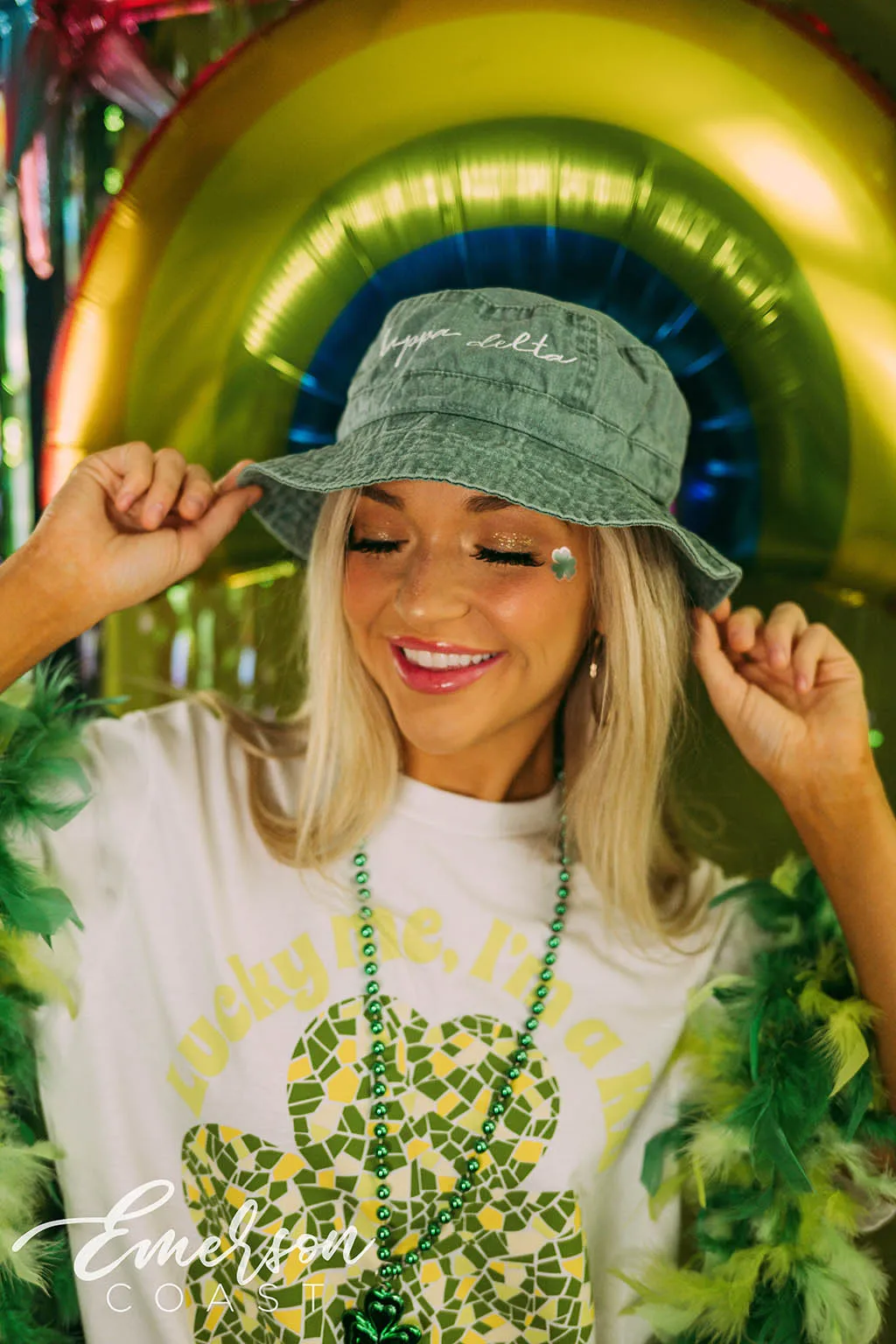 Kappa Delta PR Script Bucket Hat
