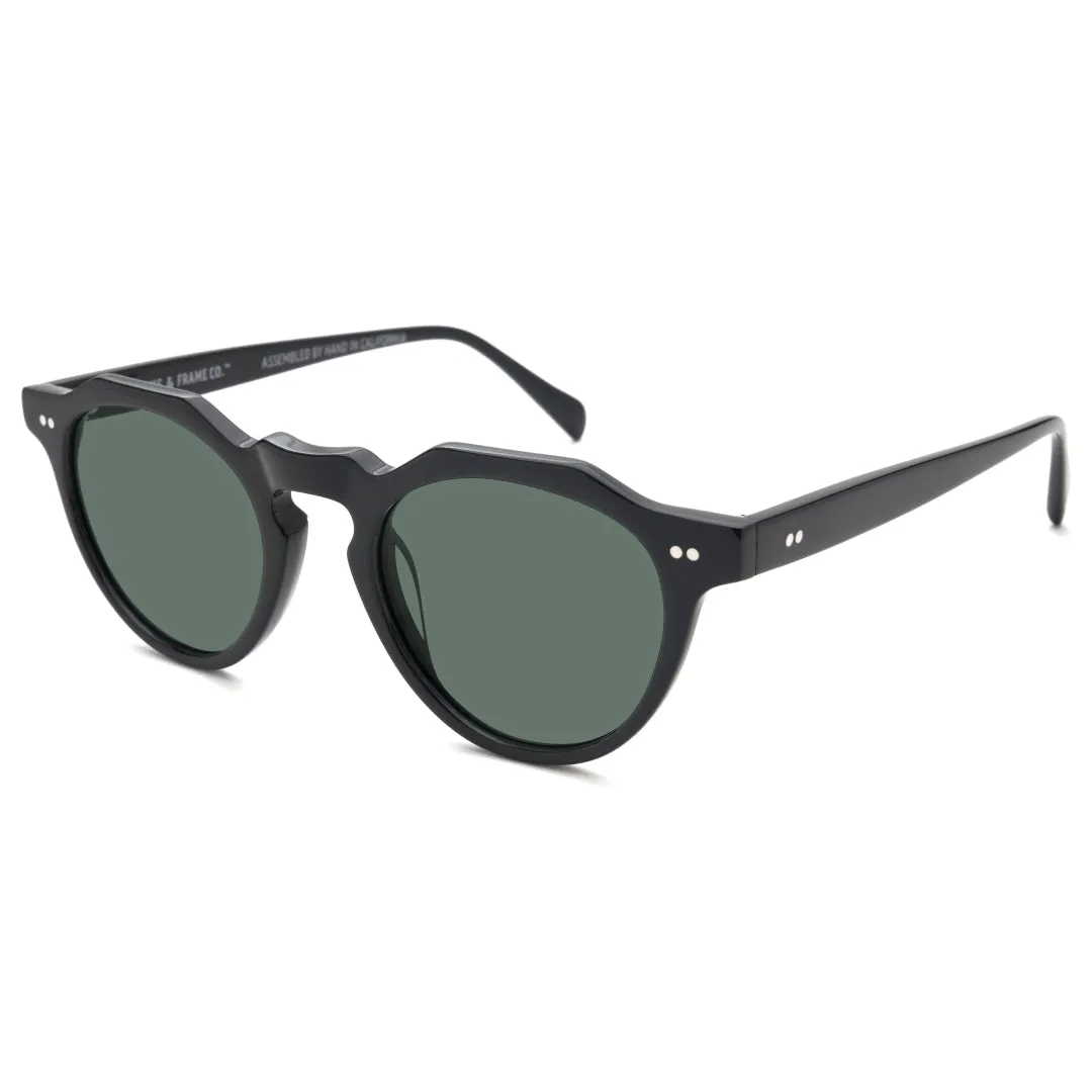L&F Gibbs | Progressive Prescription Sunglasses | Gloss Black