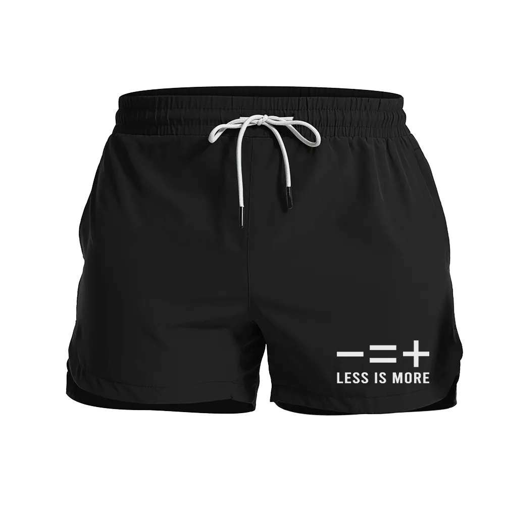 Less Is More Graphic Shorts