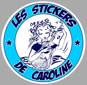 LESSTICKERSDECAROLINE SD057