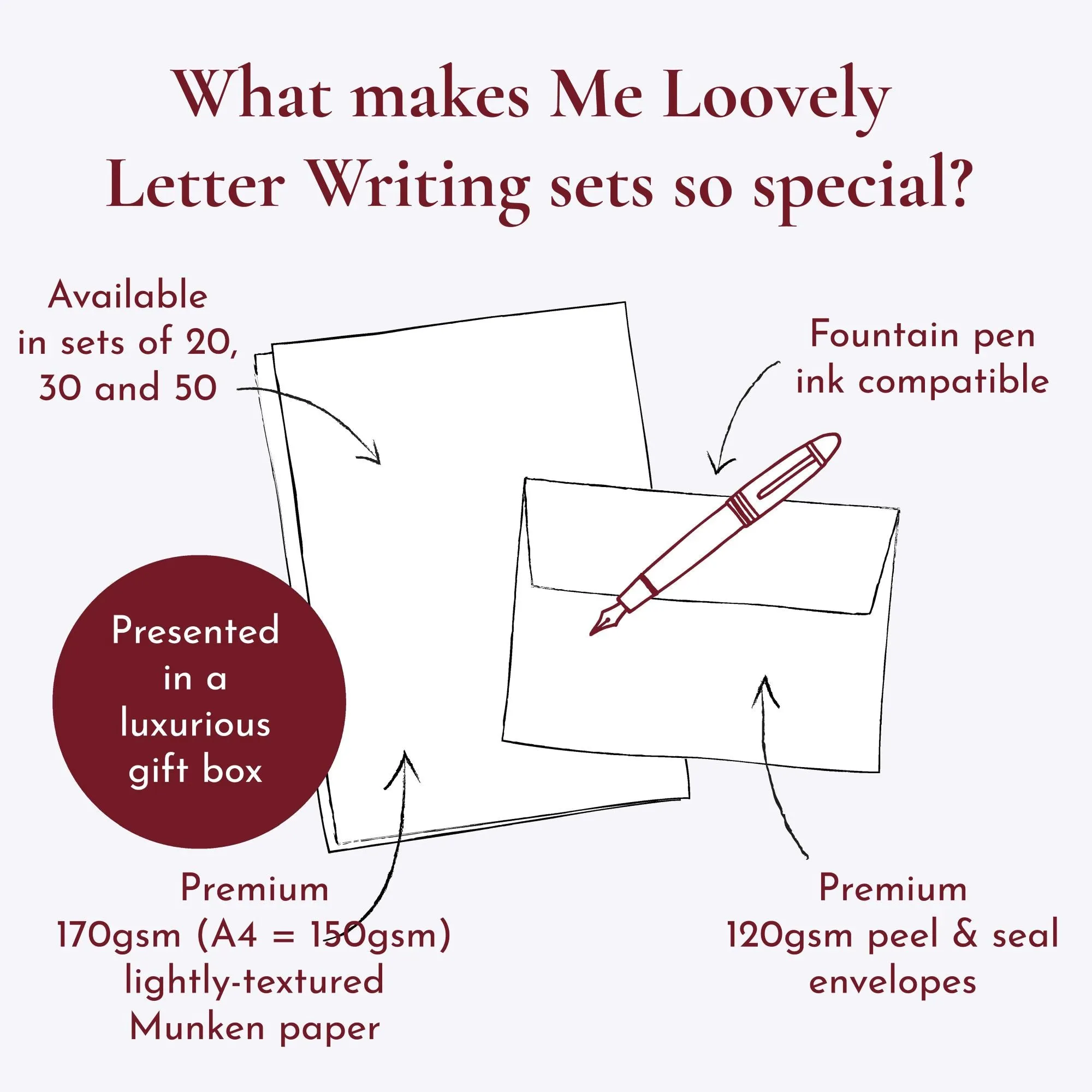 Letter Writing Set Felicity Collection