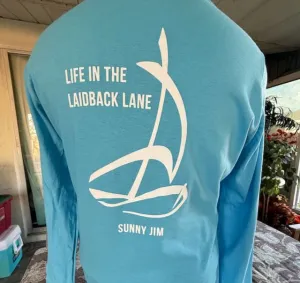 Life in the Laidback Lane, Long-Sleeve Ladies Tee