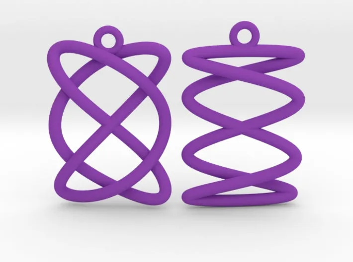 Lissajous Earrings (Nylon)