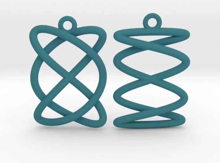 Lissajous Earrings (Nylon)