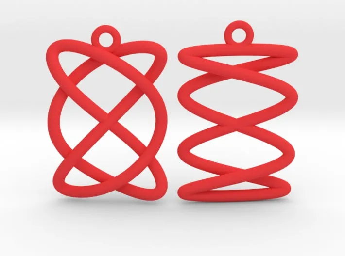 Lissajous Earrings (Nylon)