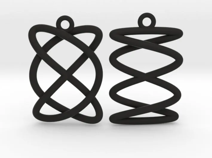 Lissajous Earrings (Nylon)