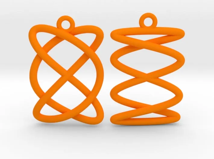 Lissajous Earrings (Nylon)