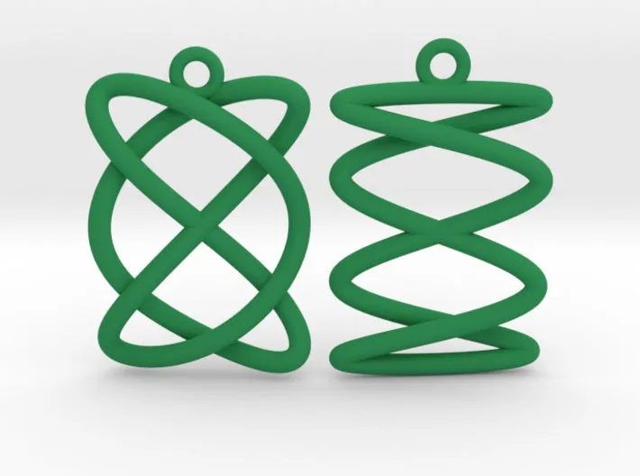 Lissajous Earrings (Nylon)